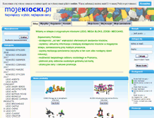Tablet Screenshot of mojeklocki.pl